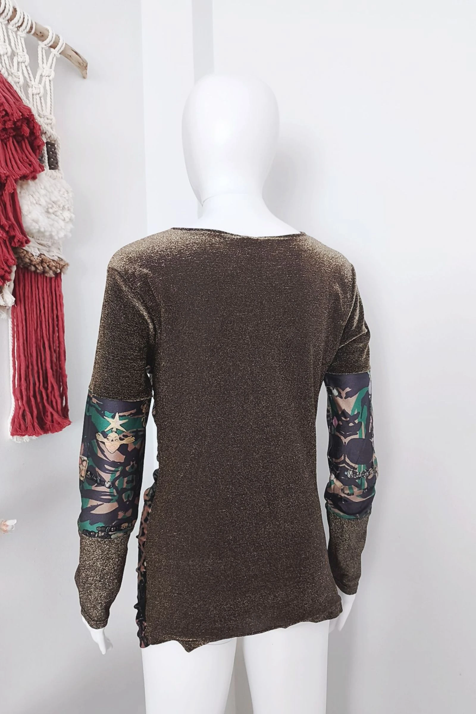 Christian LaCroix Bazaar T L. Editie Vintage/Lurex Truitje/Jurkje – photo 3